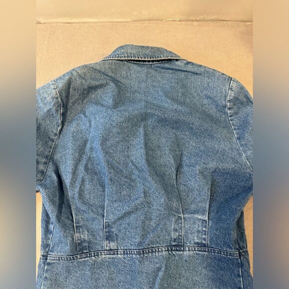 Vintage Women's Pacific Express Denim Jacket Size M - Picture 6 of 16